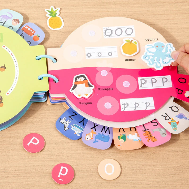 Write-and-Wipe Preschool Tracing Book