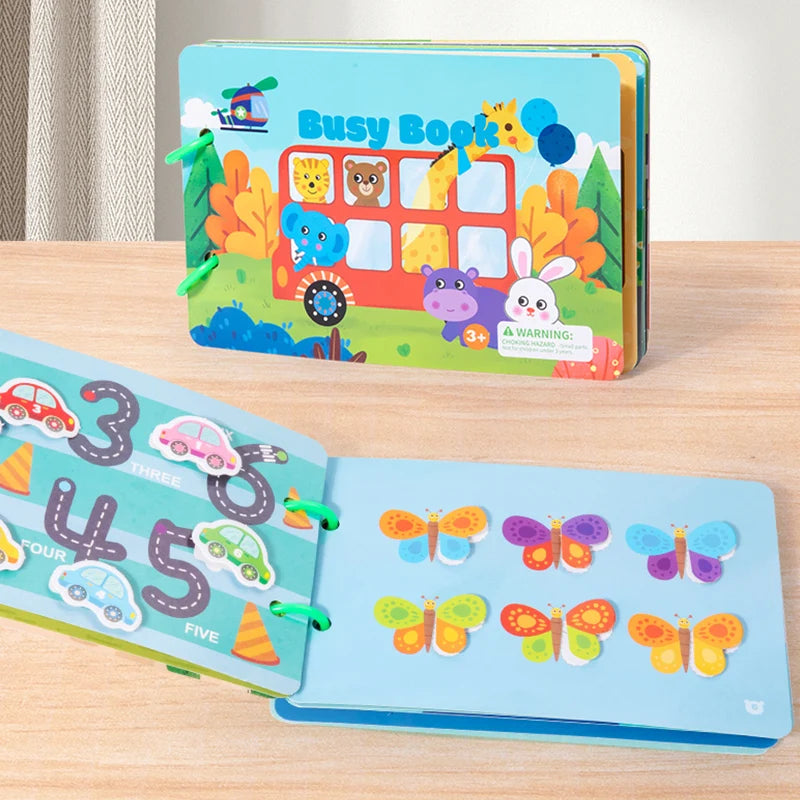 Montessori Quiet Book Toys for Toddlers