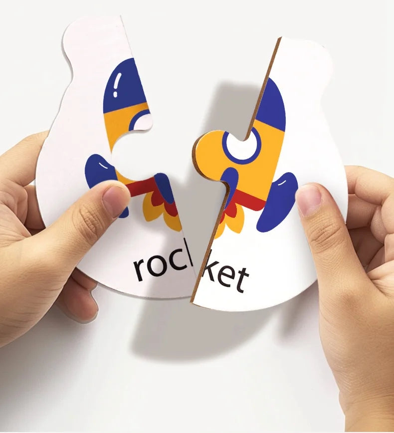 Alphabet Learning Toy ABC Puzzles Cards for Toddlers